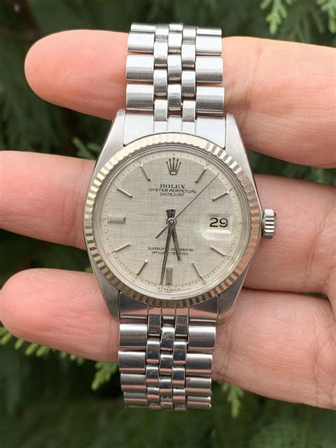 rolex 1601 dial variants|rolex 1601 datejust value.